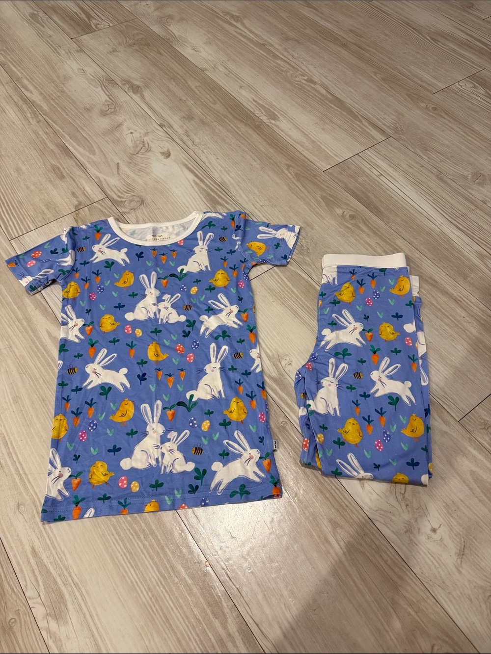 Kids little sleepies Easter pajamas